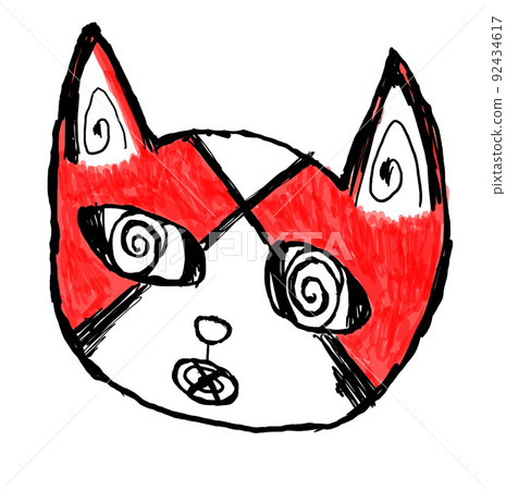 漩渦貓紅十字板條 漩渦貓紅十字板條 92434617