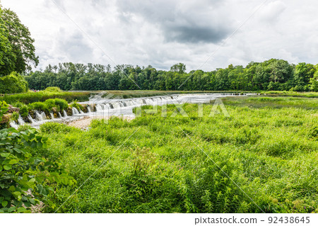 Venta waterfall or Ventas Rumba in Kuldiga, Latvia Venta waterfall or Ventas Rumba in Kuldiga, Latvia 92438645
