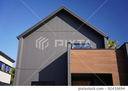 Fashionable new detached house Fashionable new detached house 92438694