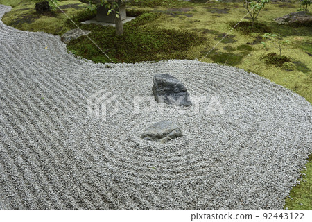 Dry Garden Mizunao Nakaba, Obai-in Temple, Daitokuji Temple 92443122