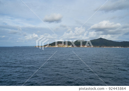 Miyagi Prefecture Ferry Mt. Jinhua seen from above Miyagi Prefecture Ferry Mt. Jinhua seen from above 92443864