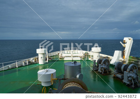 Pacific Ocean from the ferry bow observatory Pacific Ocean from the ferry bow observatory 92443872