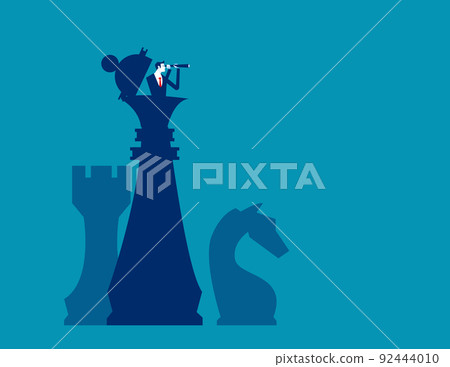 Plan ahead to win business competition. Success strategy 92444010