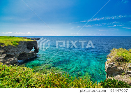 沖繩風景(萬座毛)8 沖繩風景(萬座毛)8 92447007