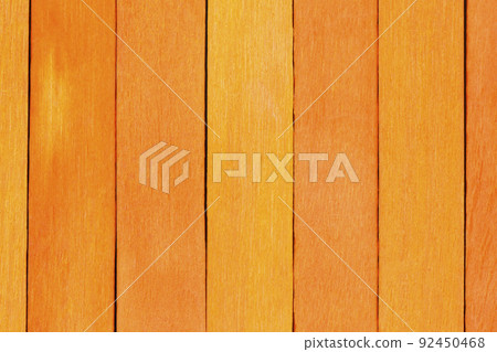 Colorful Orange Wood Texture Background. 92450468