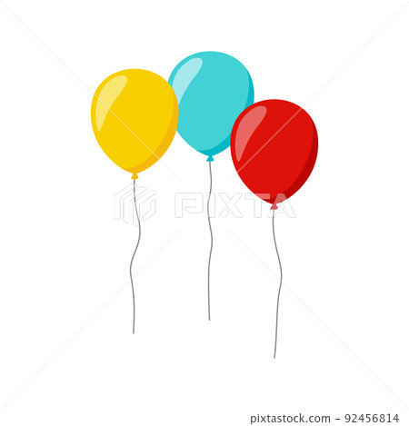 Balloon isolated on white background Balloon isolated on white background 92456814