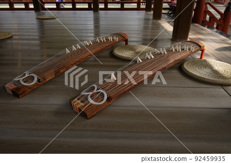 Japanese traditional musical instrument kin Japanese traditional musical instrument kin 92459935
