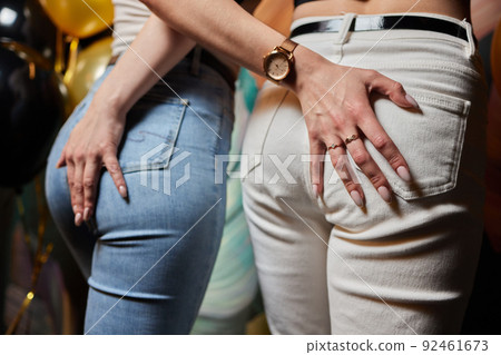 booty in jeans hard style, clothes booty in pants. 92461673