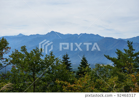 Yamanashi Prefecture, Southern Alps from Fujimidaira Observatory Yamanashi Prefecture, Southern Alps from Fujimidaira Observatory 92468317