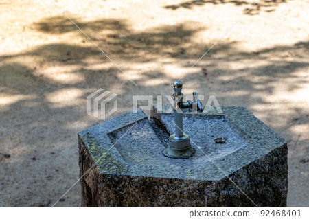 公園內設置的飲水區 公園內設置的飲水區 92468401