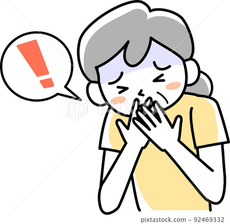 有噁心問題的高級女性 有噁心問題的高級女性 92469332