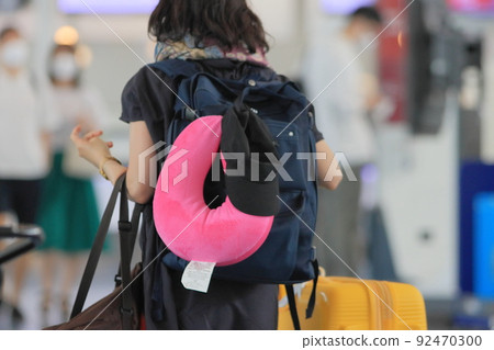 Haneda Airport Departure Lobby Tourists International Terminal Passengers 92470300