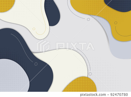 Abstract colorful template doodles design decorative template.  92470780