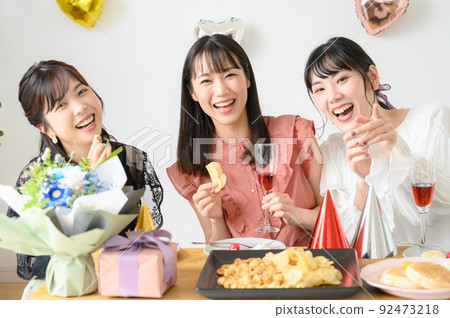 Image of girls-only gathering 92473218