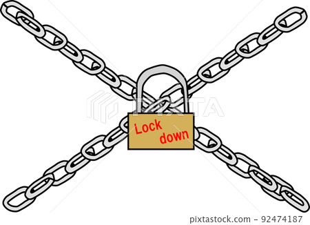 鎖定鏈的圖像 92474187