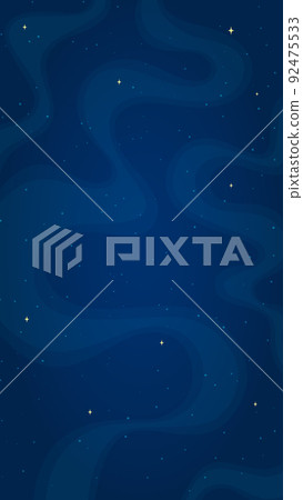 Dark blue space background vertical illustration - Stock Illustration ...