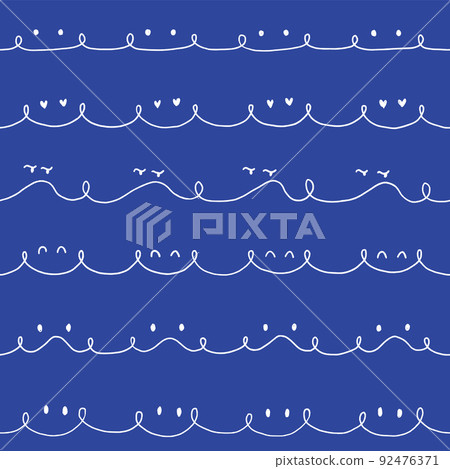 Simple and unique line drawing, 92476371