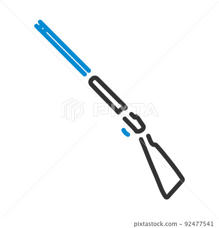 Icon Of Hunting Gun Icon Of Hunting Gun 92477541