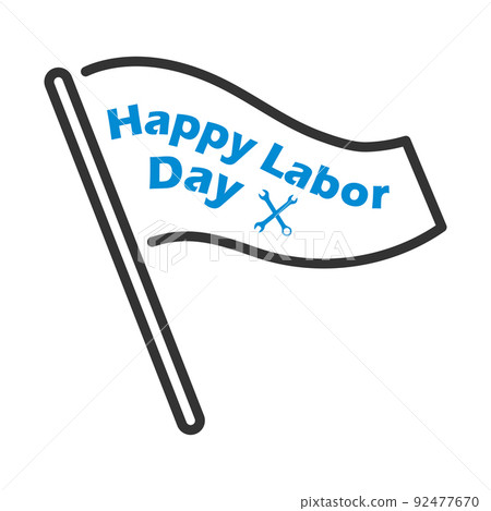 Labor Day Icon Labor Day Icon 92477670