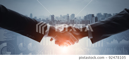 Business image Horizontal visual for banners and advertisements 92478105
