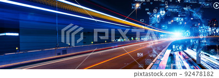 Horizontal visuals for banners and advertisements in cities and networks Horizontal visuals for banners and advertisements in cities and networks 92478182