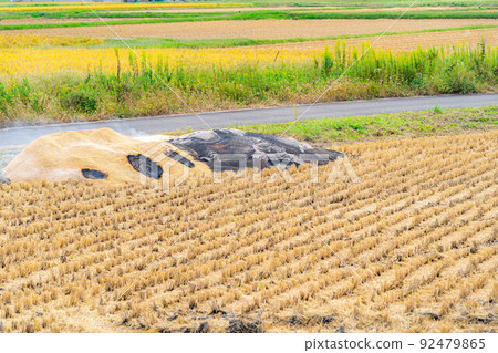 [秋季材料]製作熏木炭[長野縣] 92479865