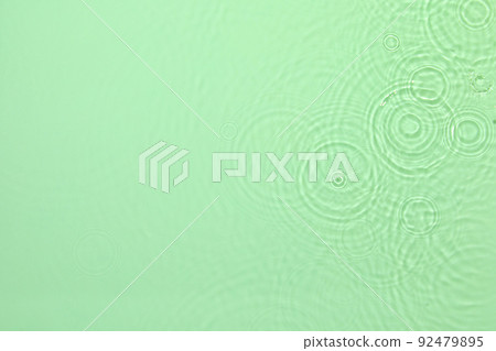 green transparent clear water surface texture summer background green transparent clear water surface texture summer background 92479895