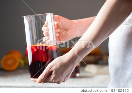 Spanish drink sangria 92482133