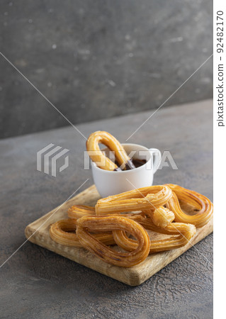 Spanish breakfast concept. 92482170