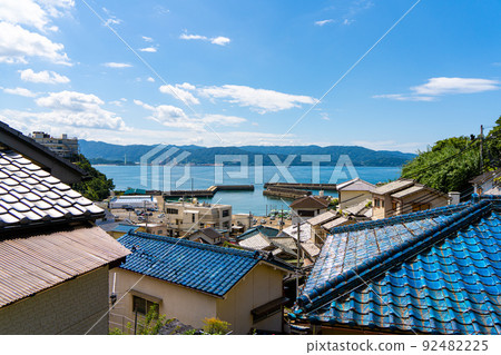 Townscape of Tano district seen from above Townscape of Tano district seen from above 92482225