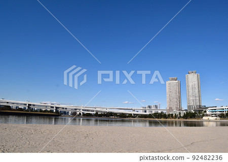 台場海濱公園彩虹橋入口 台場海濱公園彩虹橋入口 92482236