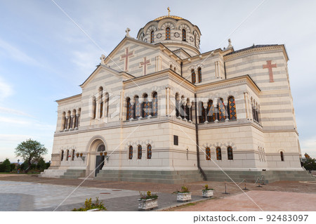 Exterior of Saint Vladimir Cathedral, Sevastopol, Crimea Exterior of Saint Vladimir Cathedral, Sevastopol, Crimea 92483097