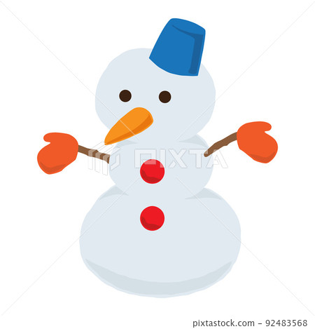 雪人的插圖 92483568