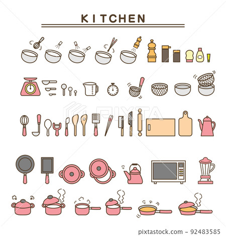 Kitchen utensils 92483585