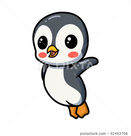 bird, cartoon, penguin 92483706