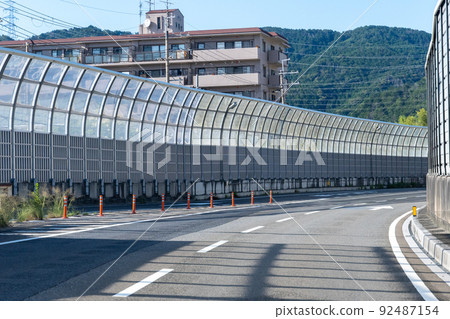 Highway driving image Highway driving image 92487154