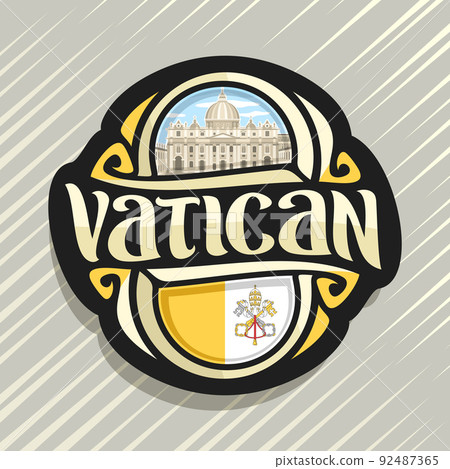 Vector logo for Vatican City Vector logo for Vatican City 92487365