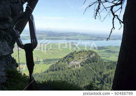 Tegelberg via ferrata in Bavaria, Germany 92488799