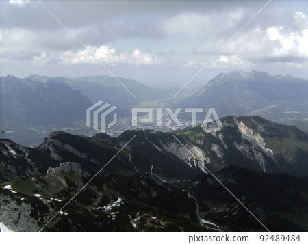 Alpspitze via Ferrata in Garmisch-Partenkirchen, Bavaria, Germany 92489484
