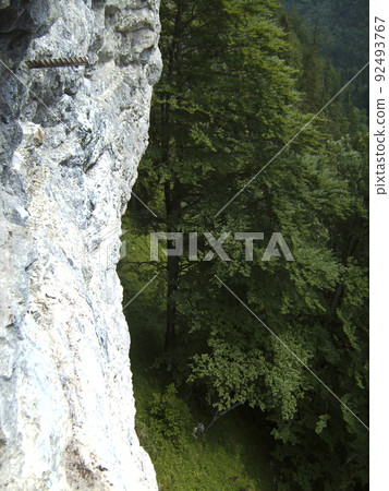 Postalmklamm canon, via ferrata in Austrian Salzkammergut Postalmklamm canon, via ferrata in Austrian Salzkammergut 92493767