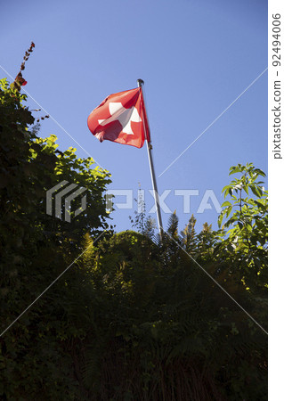 Swiss flag Swiss flag 92494006