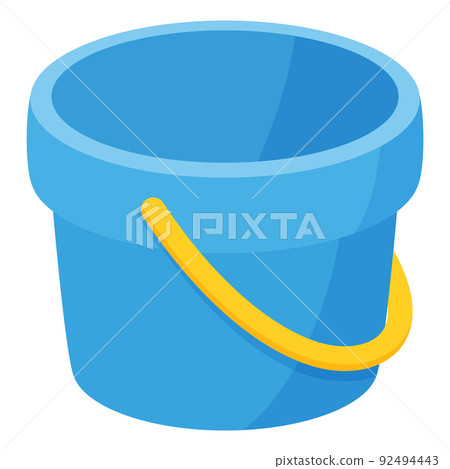 Cute bucket illustration 92494443
