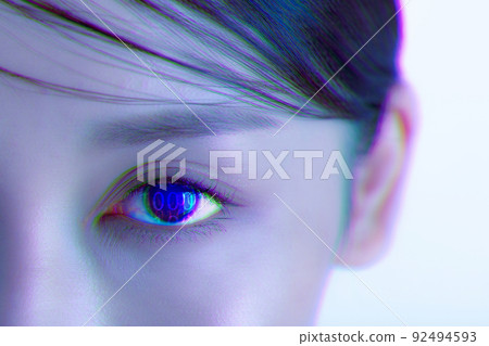 Female eye parts SF 92494593