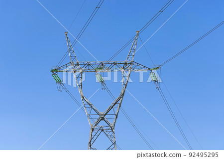 High Voltage Power Line High Voltage Power Line 92495295