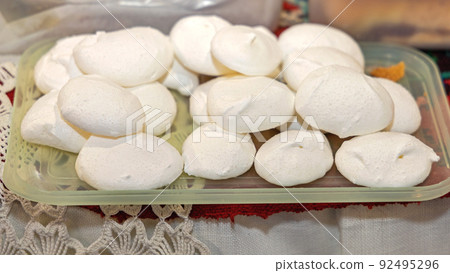 Meringue Dessert Candy Meringue Dessert Candy 92495296