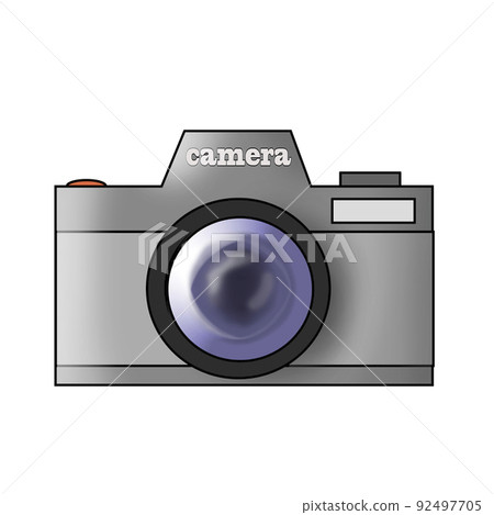Retro camera illustration isolated on white background Retro camera illustration isolated on white background 92497705