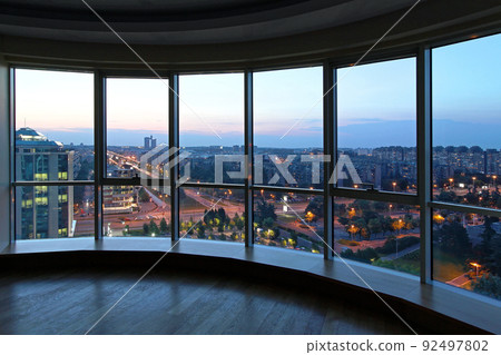 Dusk Cityscape 92497802