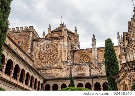 Royal Monastery of Santa Maria de Guadalupe. Caceres, Spain. Royal Monastery of Santa Maria de Guadalupe. Caceres, Spain. 92498140