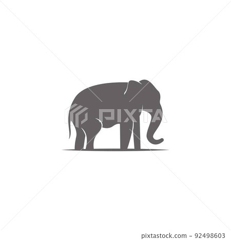 Elephant icon logo design illustration Elephant icon logo design illustration 92498603