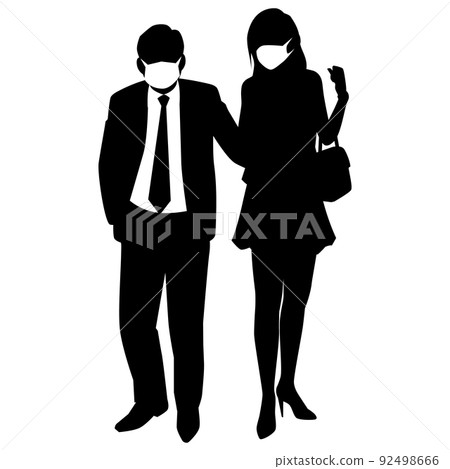 戴面具的可疑夫婦 92498666